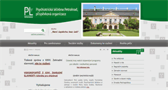 Desktop Screenshot of plpetrohrad.cz